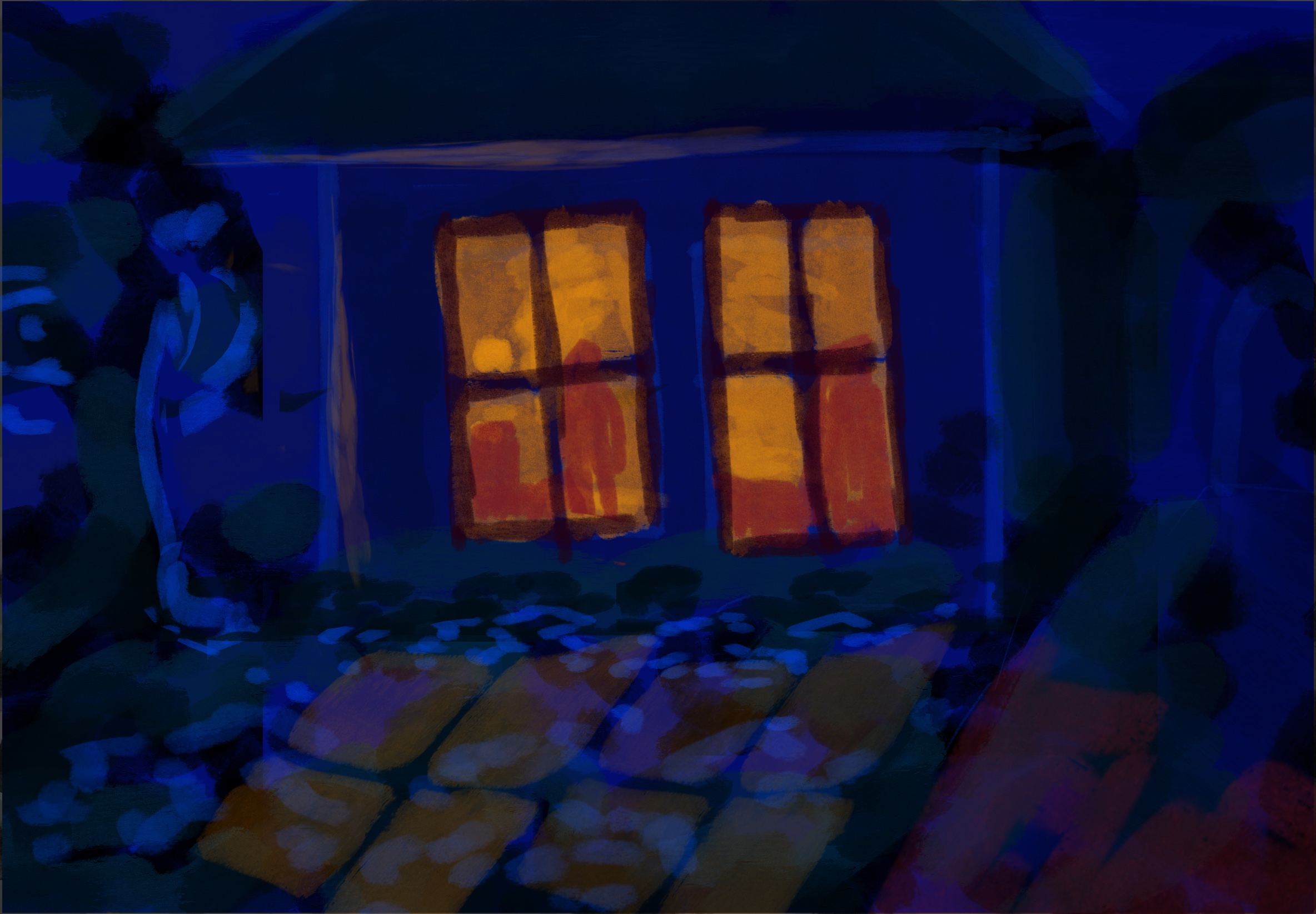 Hush Little Baby environment art
